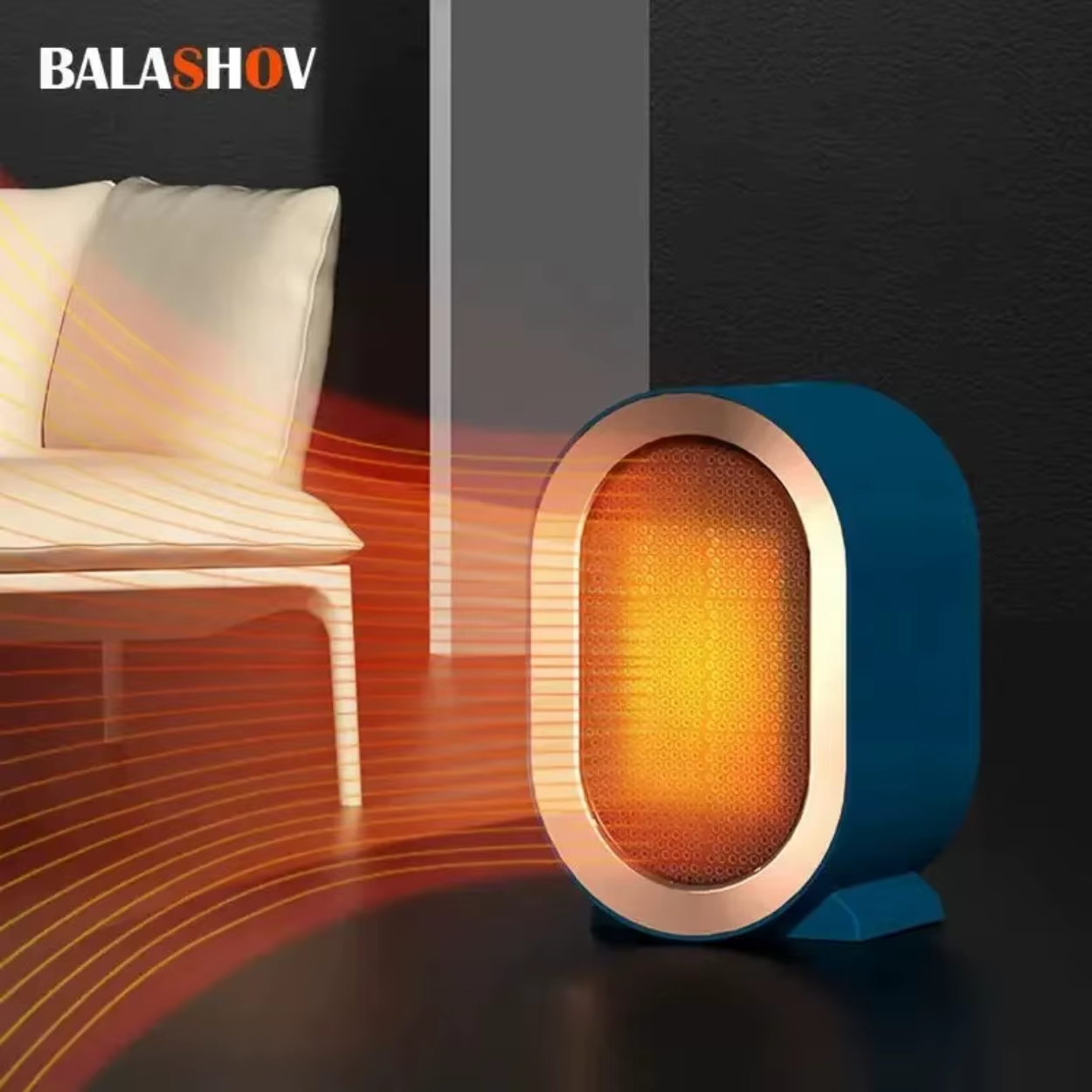 Radiateur Électrique Céramique Compact et Économe
