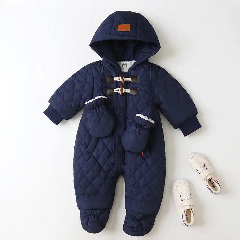 Combinaison Bébé Douce en Velour