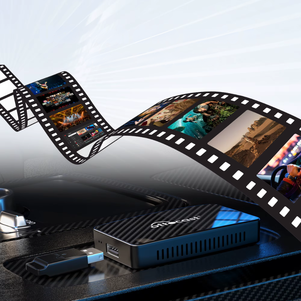 Boitier Multimedia Android 10 pour Voiture avec CarPlay et Android Auto