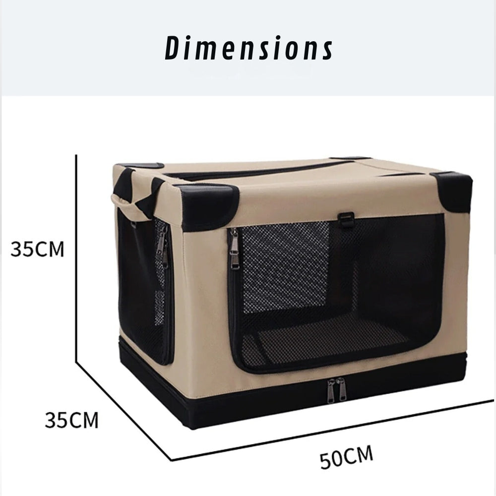 Caisse de Transport Chien Sûre et Confortable pour Voiture