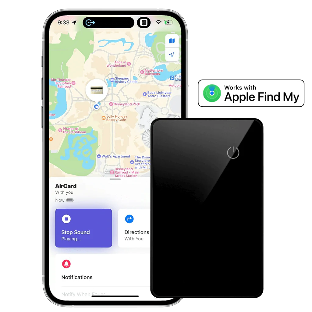 Marcherelle™ – Carte De Suivi De Portefeuille Ultrafin Pour Localisation Facile