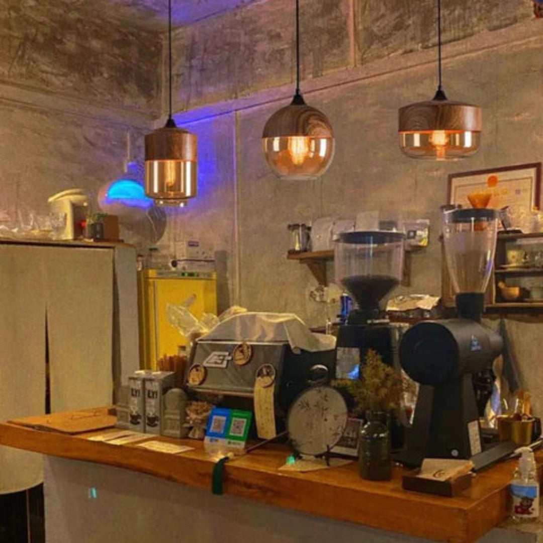 Lampe Plafond Bois Design Nordique