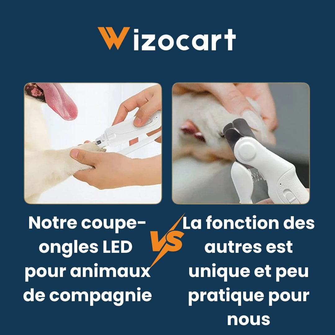 Ongle Coupe pour Chien et Chat Pratique 2 en 1