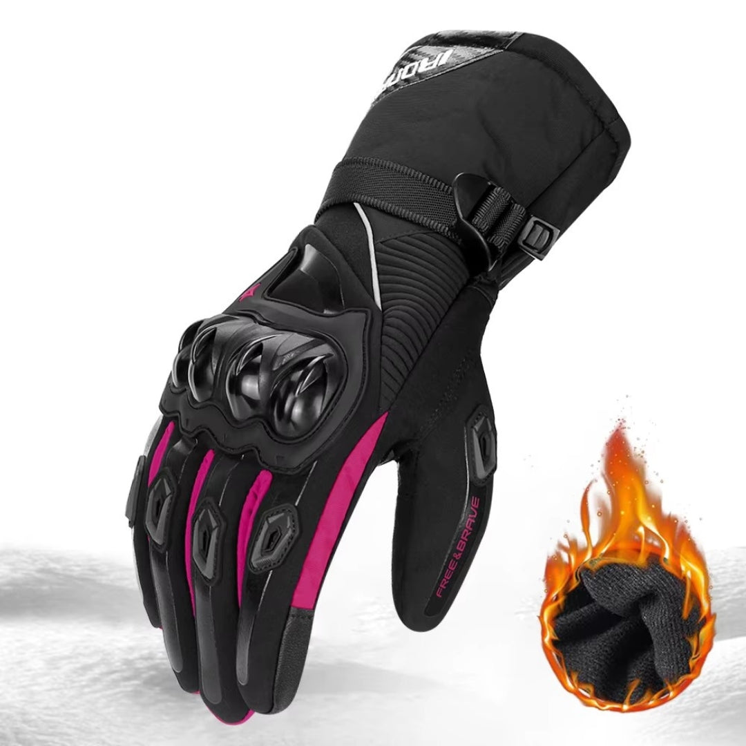 Gants Moto Hiver Étanches et Chauffants