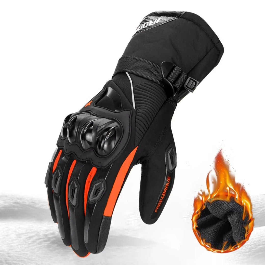 Gants Moto Hiver Étanches et Chauffants