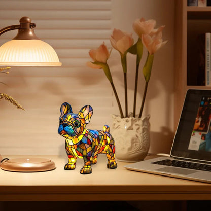 Lampe Chien Amusant LED Coloré