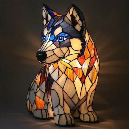 Lampe Chien Amusant LED Coloré
