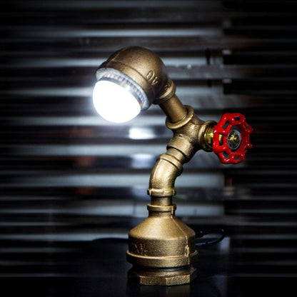 Lampe Robot Industriel en Métal avec Commutateur Mécanique