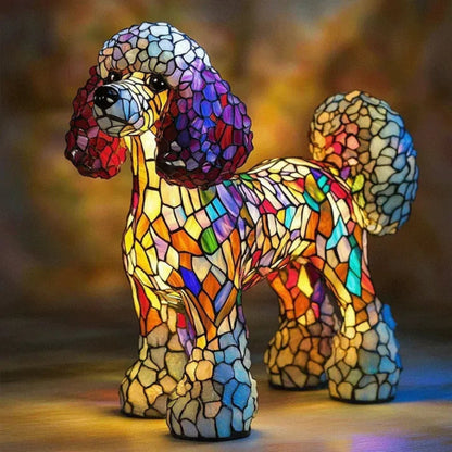 Lampe Chien Amusant LED Coloré