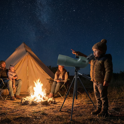 Marcherelle™ – Monoculaire Zoom 15–45× Pour Observation Claire