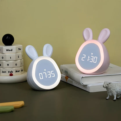 Réveil enfant Lapin Lumineux