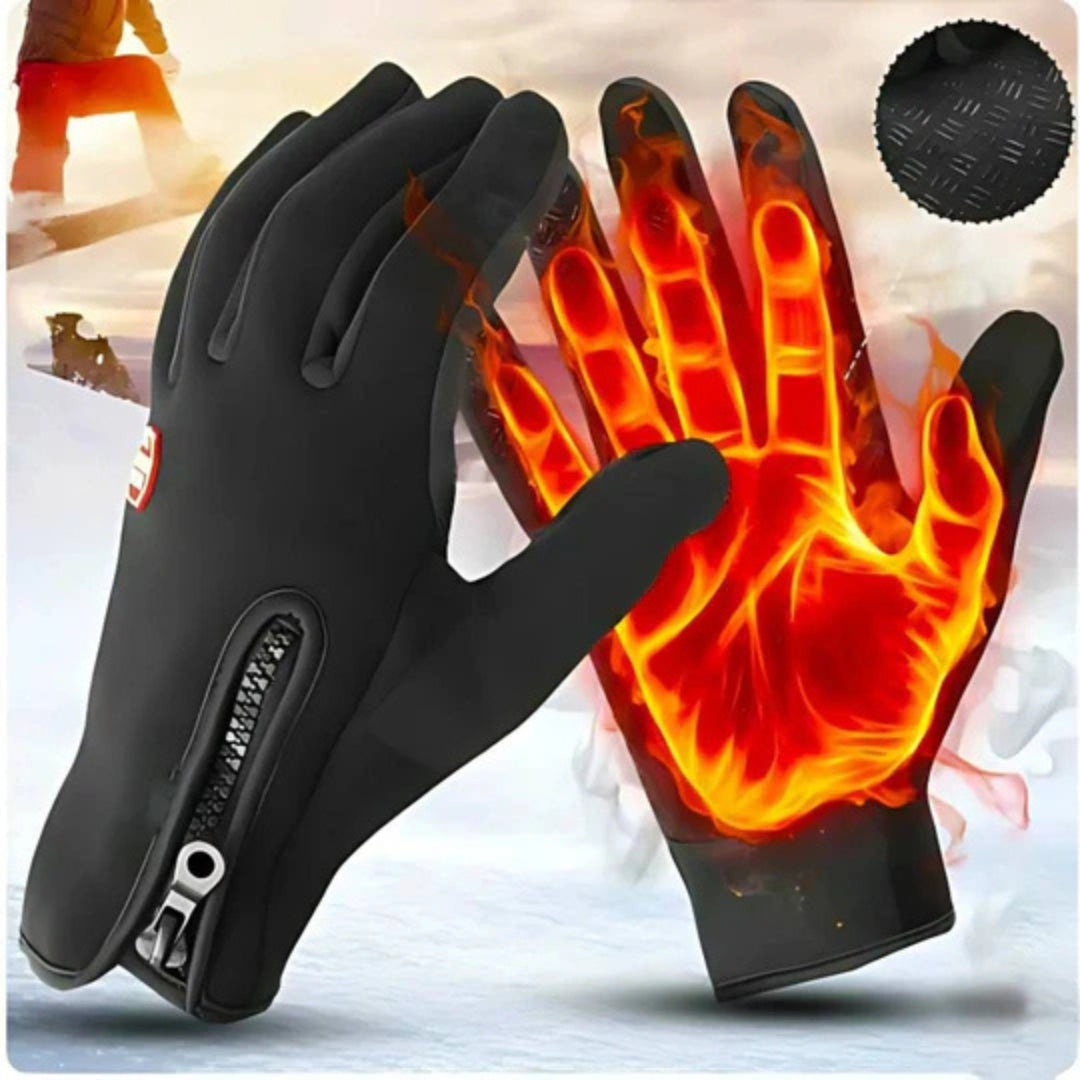 Gants Chauffants Étanches pour Homme et Femme