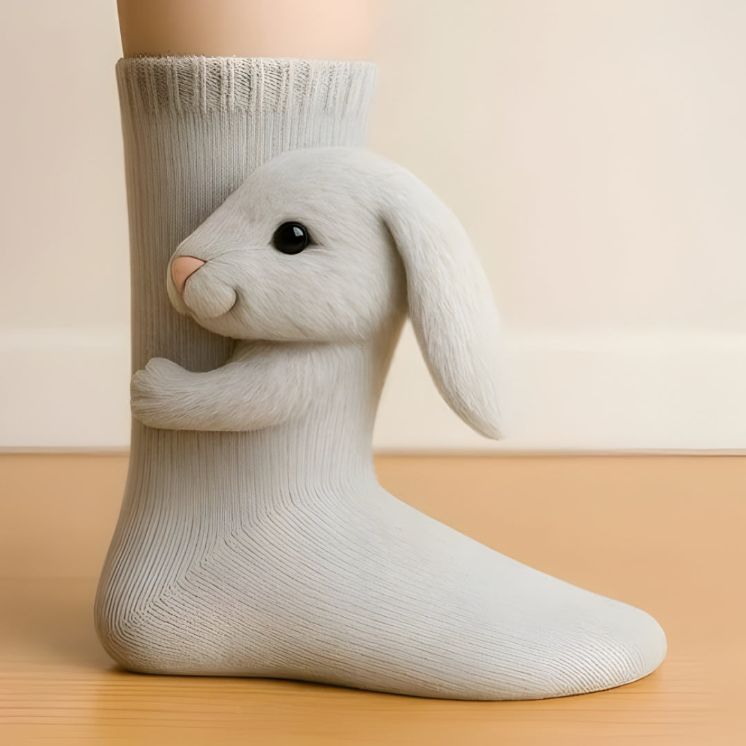 Chaussettes intérieures chaudes et douces pour homme et femme