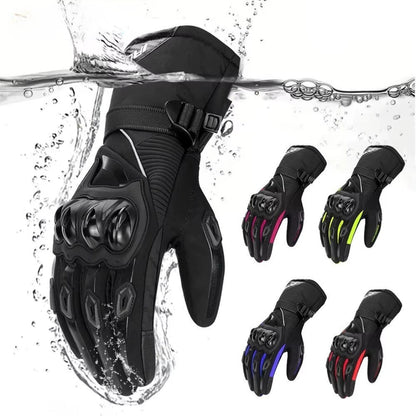 Gants Moto Hiver Étanches et Chauffants