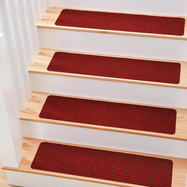 Tapis d'Escalier Anti-Glissants Auto-Agrippants - Set de 15