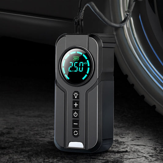Pompe à Air Portable LED pour Pneus - Foivo