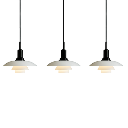 Luminaire Suspendu Scandinave Élégant 3 Têtes