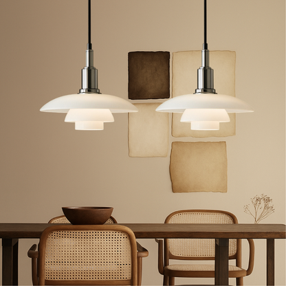Luminaire Suspendu Scandinave Élégant 3 Têtes