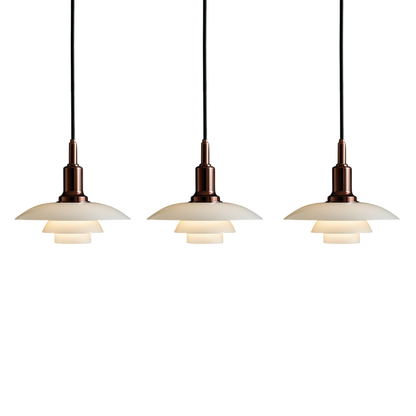 Luminaire Suspendu Scandinave Élégant 3 Têtes