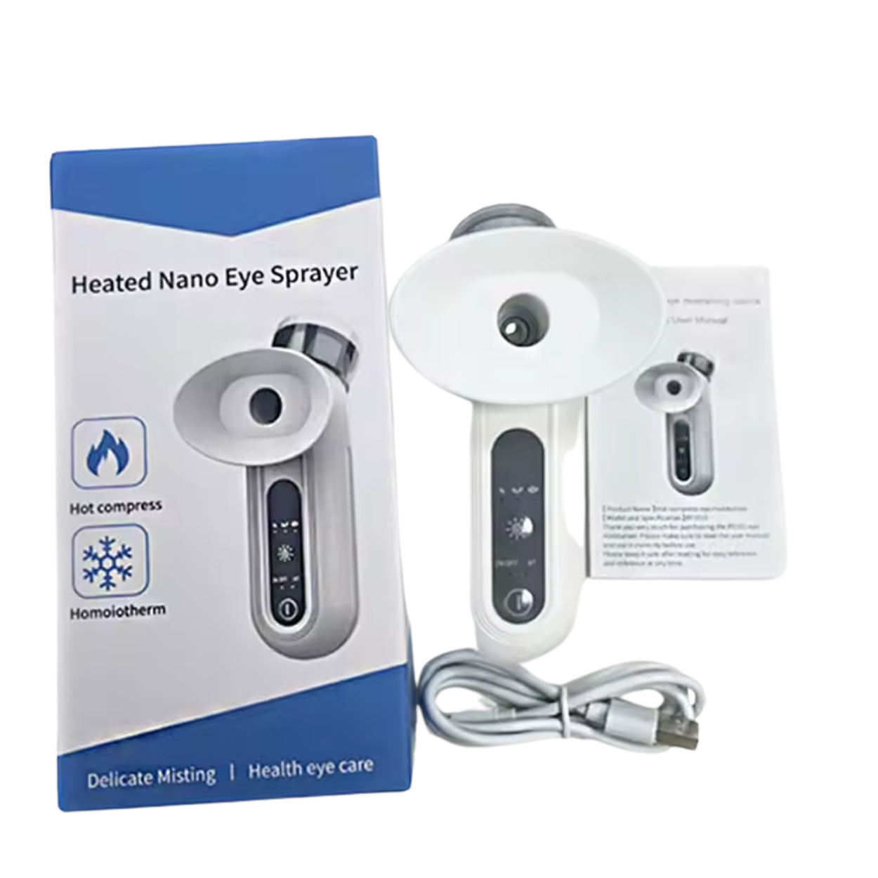 Appareil de Soins des Yeux à Vapeur Anti-Rides
