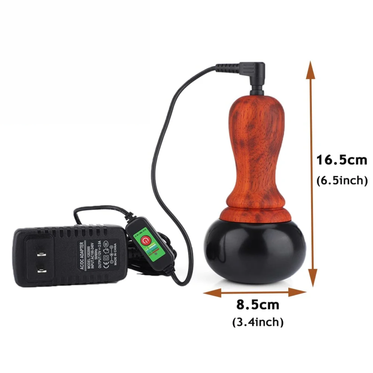 Appareil de Massage Gua Sha Électrique Chauffant pour Visage