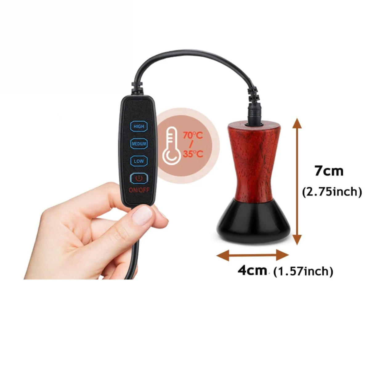 Appareil de Massage Gua Sha Électrique Chauffant pour Visage