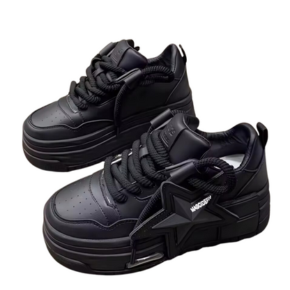 Baskets Mode Plateforme Haute pour Femme