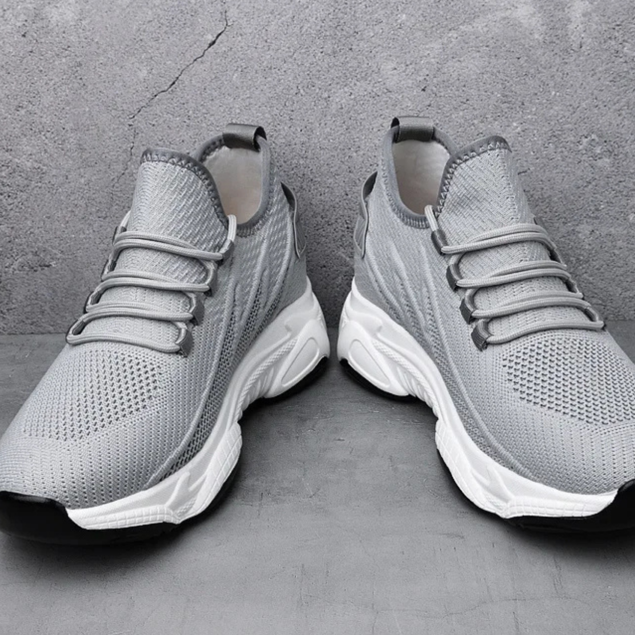 Chaussures de Sport Elévation Discrète +7 cm