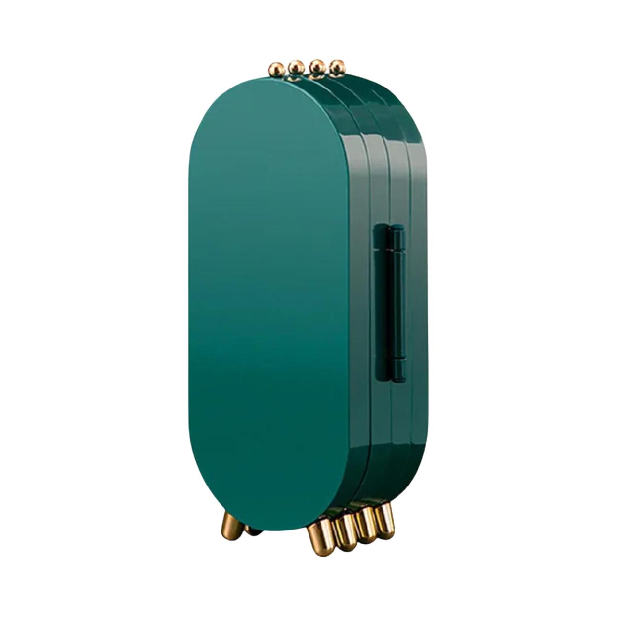 Coffret à Bijoux Plidable avec Miroir et Compartiments