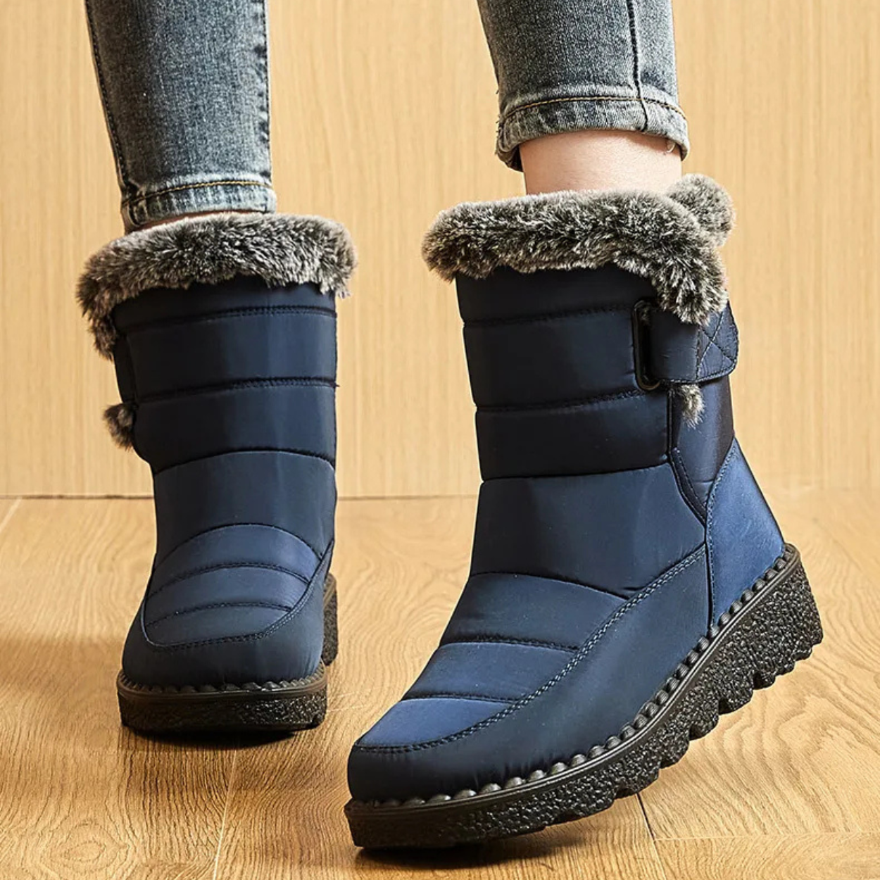 Bottes Neige Imperméables Chauffantes et Confortables