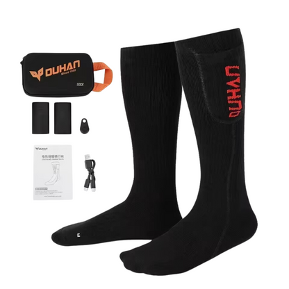 Chaussettes Chauffantes Électriques pour Moto