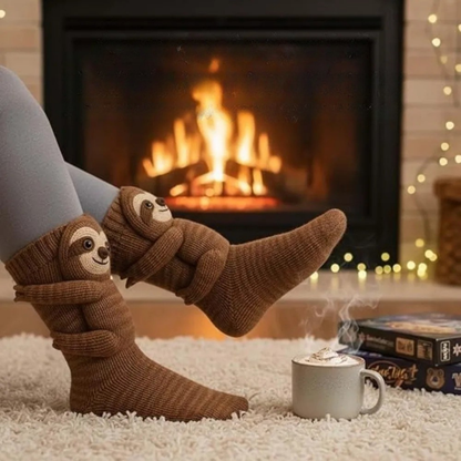 Chaussettes Fantaisie Animaux Colorés et Amusants