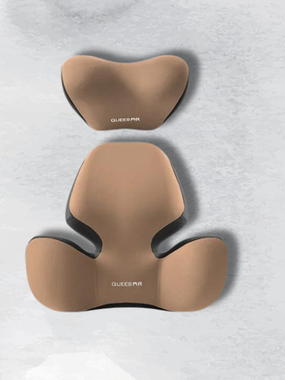Coussin de soutien lombaire voiture avec appuie-tête réglable