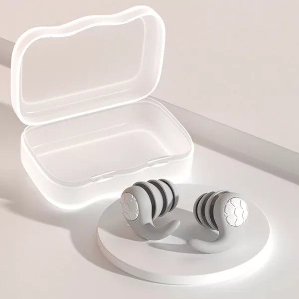 Bouchons d'Oreilles Silencieux en Silicone pour un Sommeil Profond