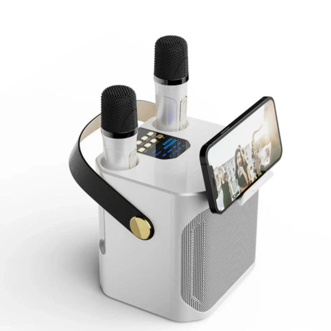 Enceinte Bluetooth Portable Puissant avec Fonction Karaoké - Marcherelle