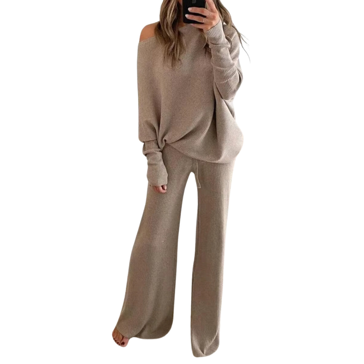 Pantalon et Pull de Survêtement Confortable et Élégant