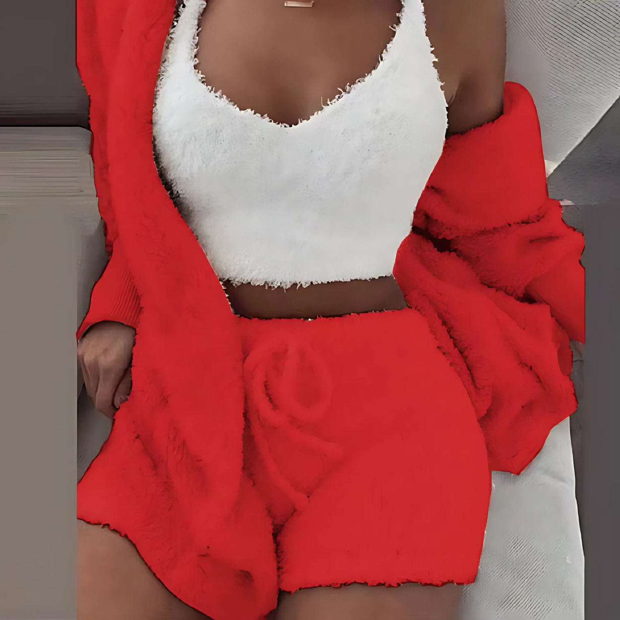 Pyjama Femme Doux et Confortable pour Maison