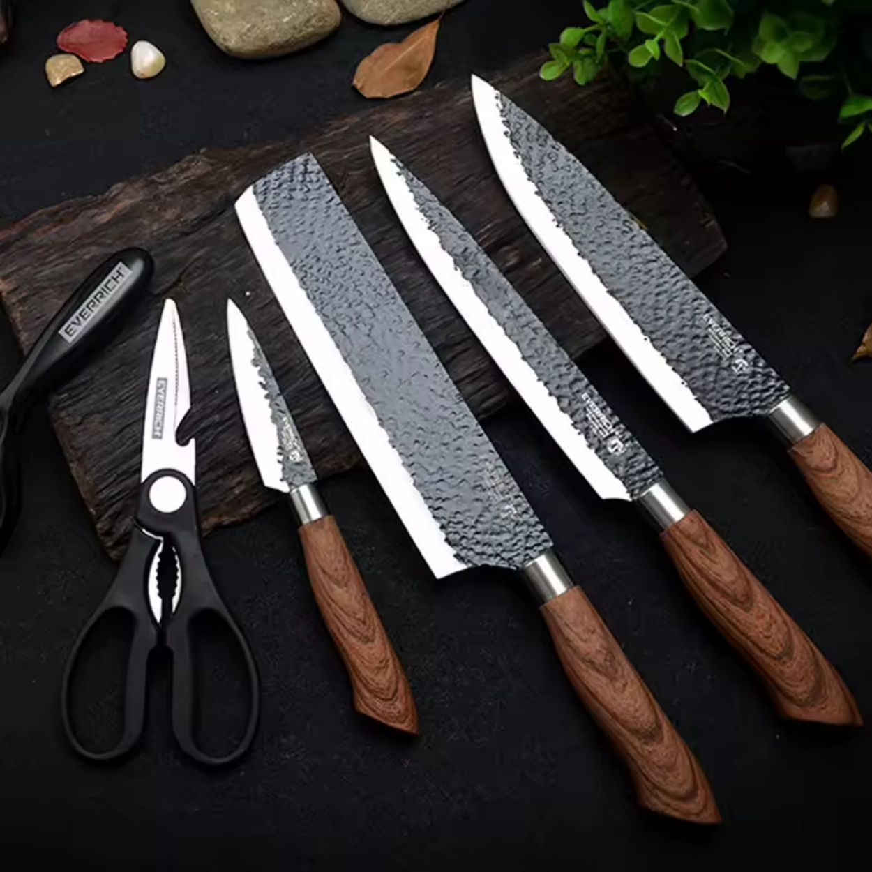 Couteaux de Cuisine Inox Tranchants et Robustes