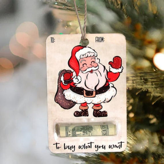 Support de Cartes de Noël en Bois Champêtre - Foivo