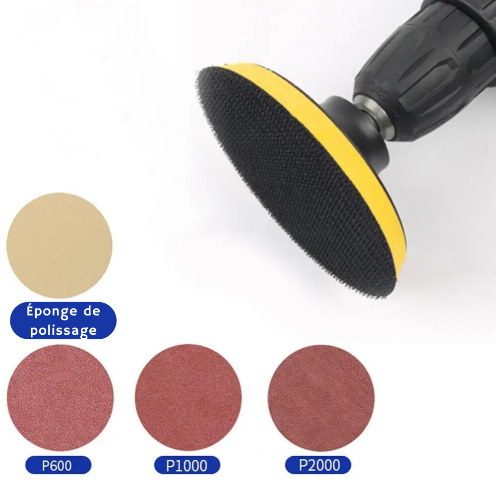 Kit de Réparation de Phare pour Voiture, Rénovation Rapide et Facile