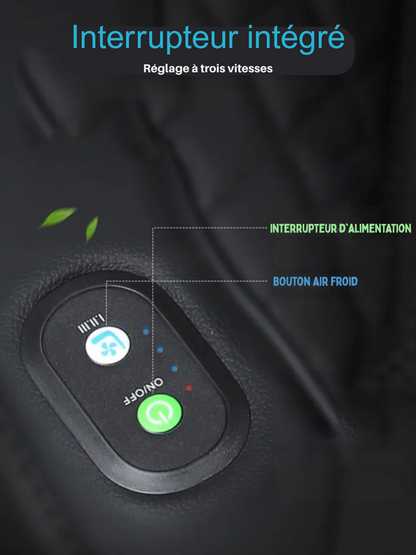 Housse de Siège Auto Ventilée et Confortable