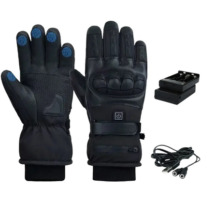 Gants Chauffants Électriques pour Moto et Ski