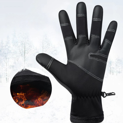 Gants Moto Hivernaux Étanches et Chauffants