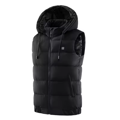 Gilet Chauffant Électrique Réversible pour Homme et Femme