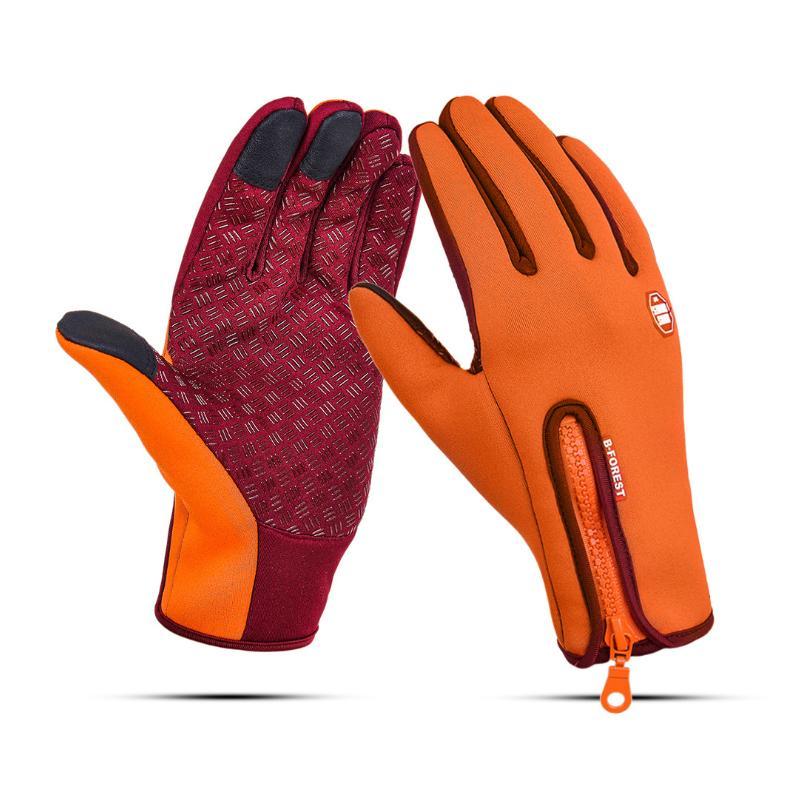 Gants Hiver Écran Tactile Chauffants avec Prise Antidérapante