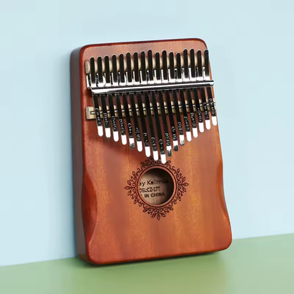 Kalimba 17 Touches en Bois avec Piano à Pouce Portatif