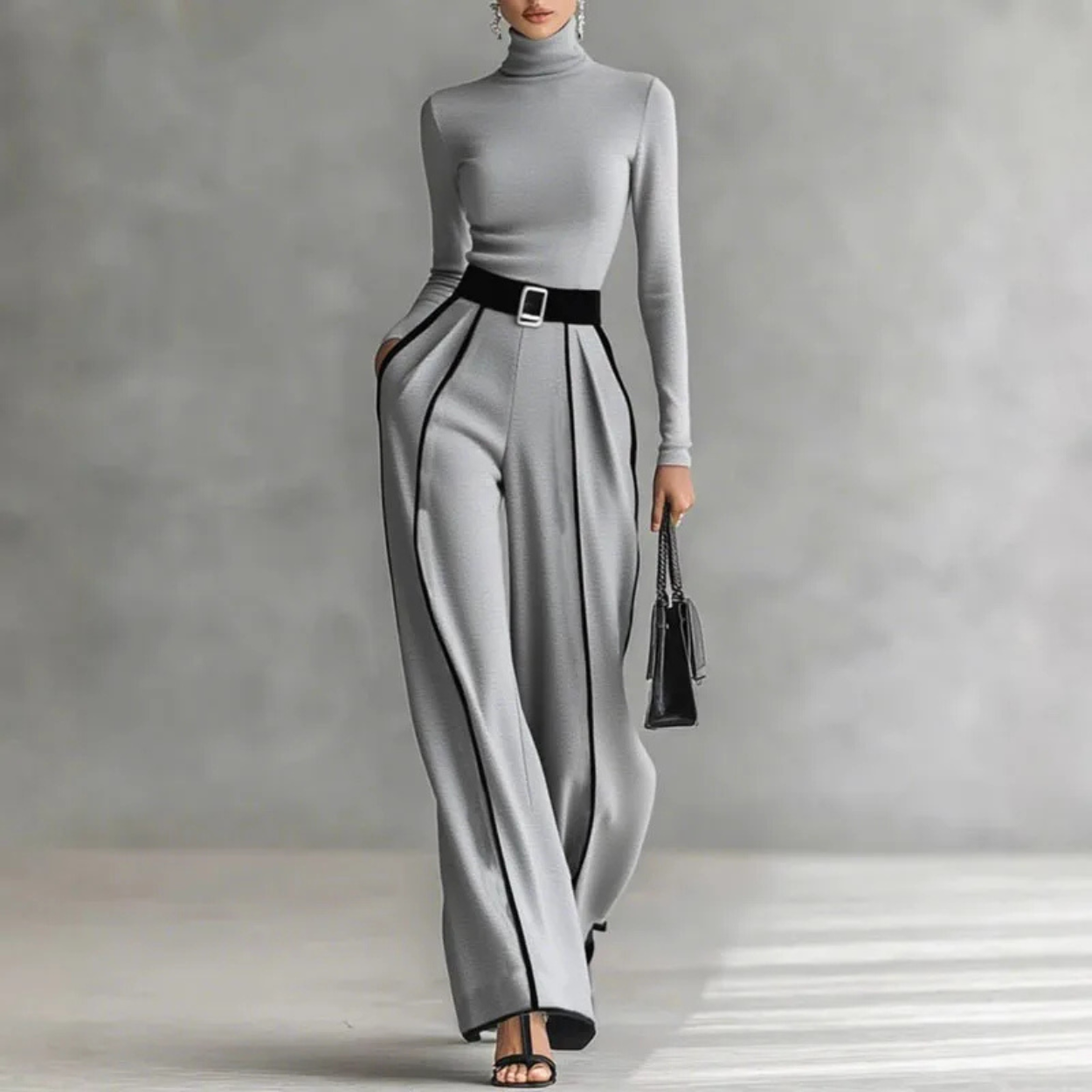 Costume Femme Deux Pièces Élégant et Chic