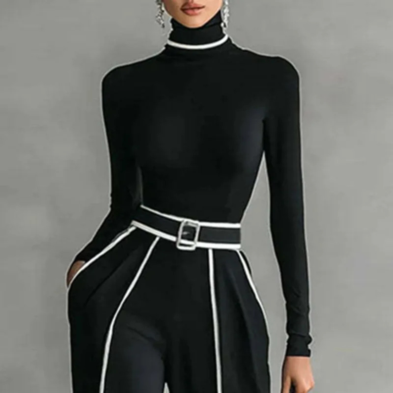 Costume Femme Deux Pièces Élégant et Chic