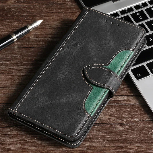 Étui Cuir Luxe Magnétique iPhone - Foivo