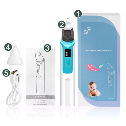 Marcherelle™ – Aspirateur Nasal pour Bébé avec Mécanisme Anti-Reflux
